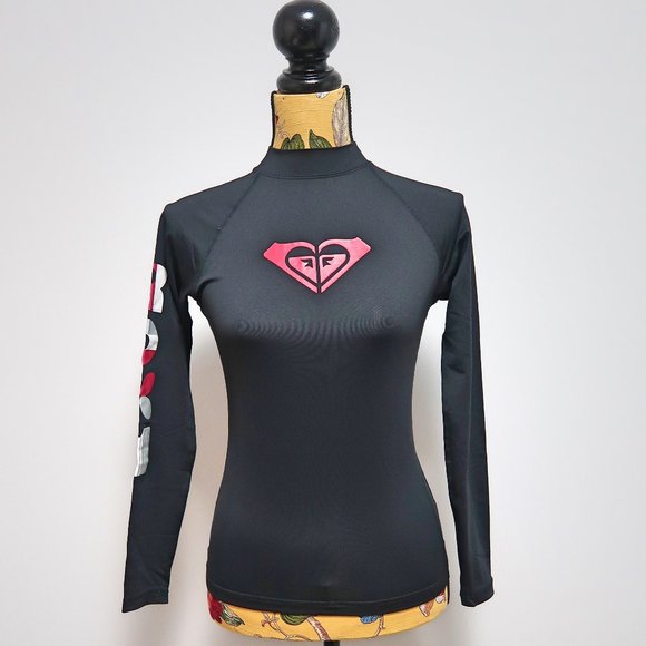 Roxy Girl's Whole Hearted Long Sleeve Rashguard